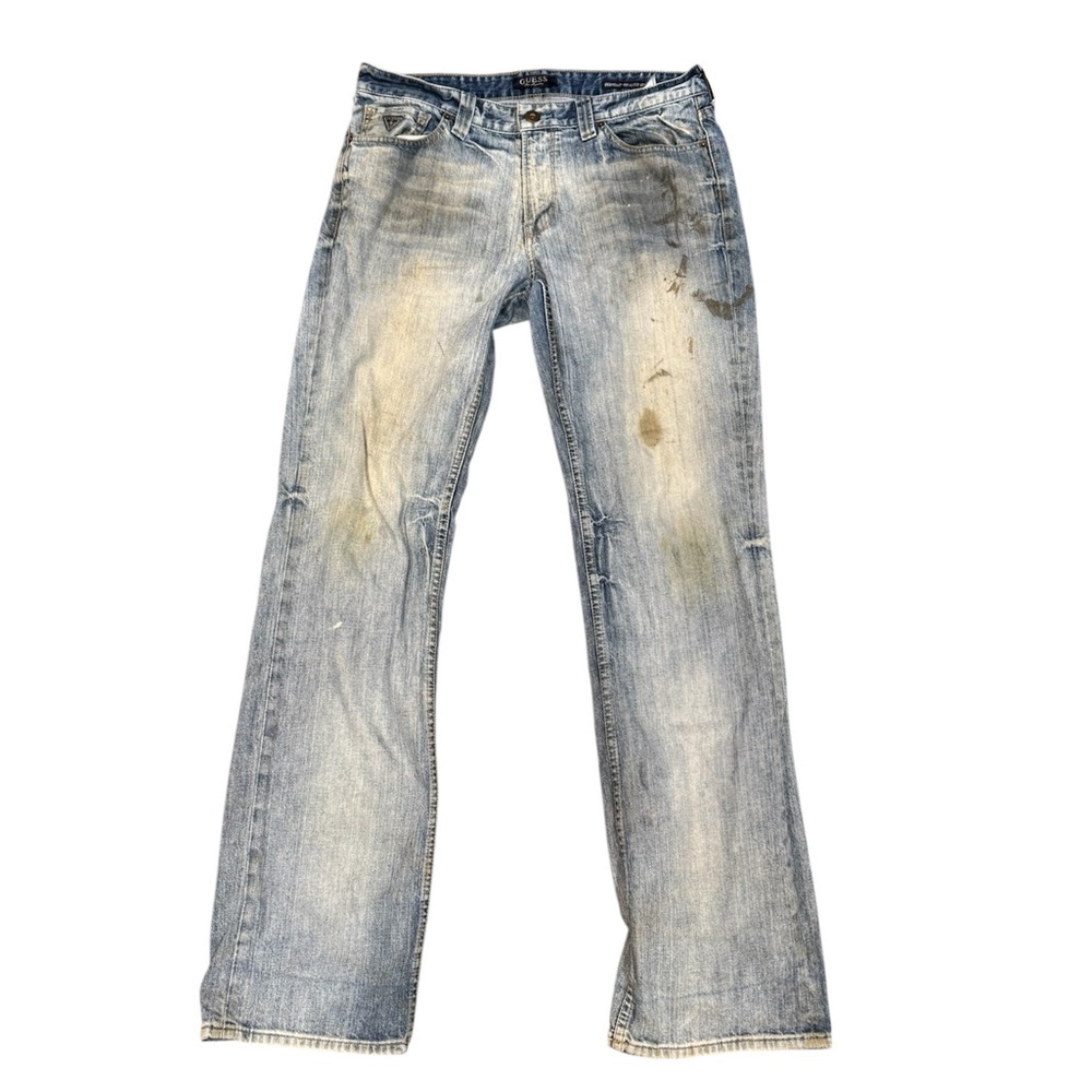 Guess Blue Bootcut Jeans Classic Style